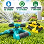 Rociador de agua automatico con rotacion 360 aspersor giratorio FK23D-104 - Imagen 2