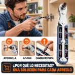 Kit de destornilladores de trinquete reparador de brocas FK23D-142