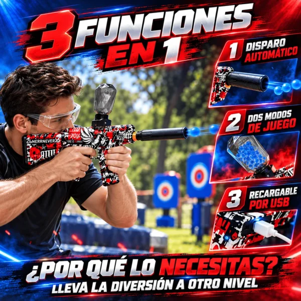 Pistola de hidrogel dardos FK16-dard