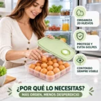 Organizador de huevos *20 . MATERIAL ABS FK-26 - Imagen 2