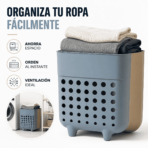 Cesta de almacenamiento plegable canasta adhesiva  FK23C-26 - Imagen 5