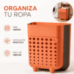 Cesta de almacenamiento plegable canasta adhesiva  FK23C-26 - Imagen 6