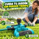 Aspersor rociador de riego 360 rotacion automatica de jardin FK23D-182