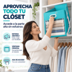 Organizador de ropa plegable cesta multifuncional ajustable almacenador FK23D-54