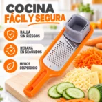 Mini rallador rebanador 2 en 1 triturador y cortador FK23D-18 - Imagen 2