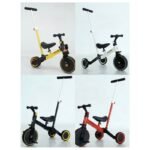 Triciclo Monopatín Bicicleta Iniciación Scooter 3 En 1 Con guia