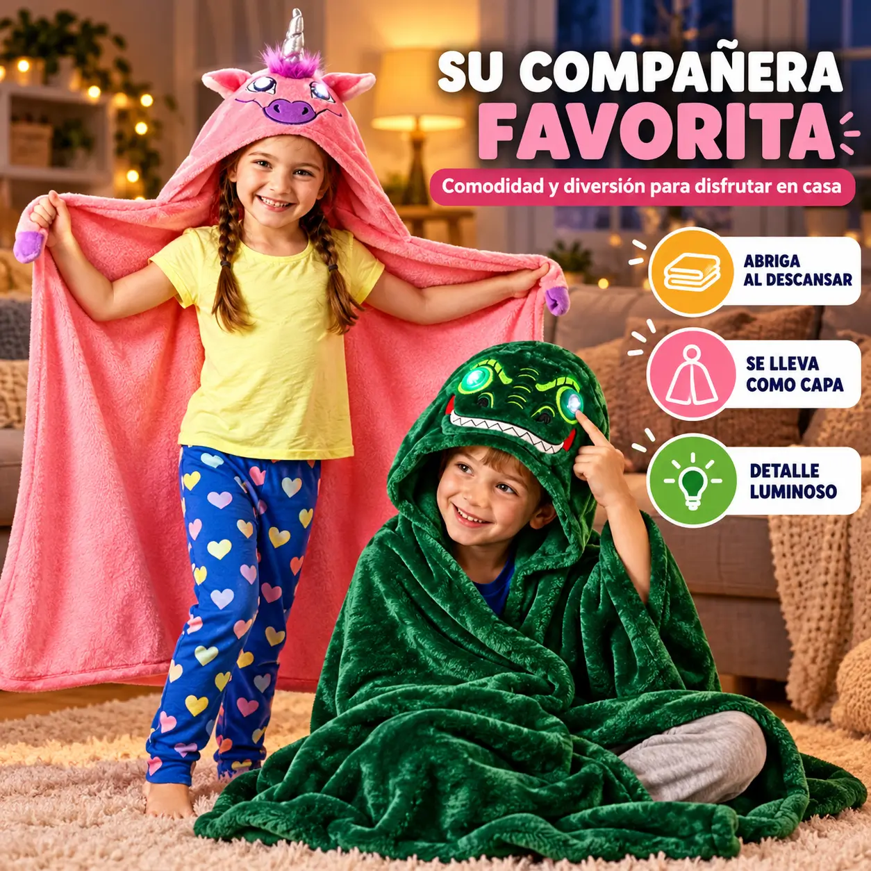 0769a3de-4298-4a23-ab7b-010832f6751d.webp Manta capa infantil con luz en los ojos FK22-67 - Imagen 1