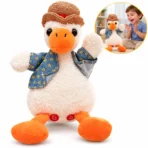 Pato bailarín repite sonidos niños peluche - Imagen 3