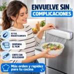 Dispensador magnetico de plastico pelicula protectora alimentos GP-FK117