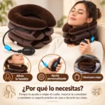 Soporte inflable para cuello almohada cervical FK16-38 - Imagen 2