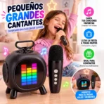 Mini parlante karaoke recargable inalambrico KF23D-97