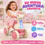 Triciclo Musical Con Burbujero Para Niños En Forma De Dino