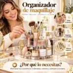 Organizador de maquillaje multifuncional Giratorio 360 de 1 Nivel FK23D-28