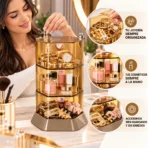 Organizador de joyeria estante giratorio multifuncional FK23C-10 - Imagen 3