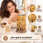 Organizador de joyeria estante giratorio multifuncional FK23C-10
