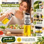 Dispensador de aceite y vinagre botella spray medidor FK22B-09