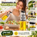 Dispensador de aceite y vinagre botella spray medidor FK22B-09